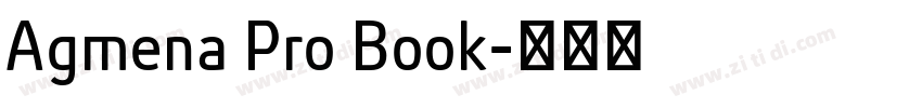 Agmena Pro Book字体转换